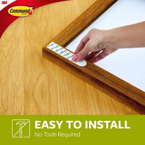 Vista 9 de Command Juego de tiras resistentes: decora tu pared con tiras para colgar cuadros de Command de 20 libras, tiras pesadas XL de 20 libras
