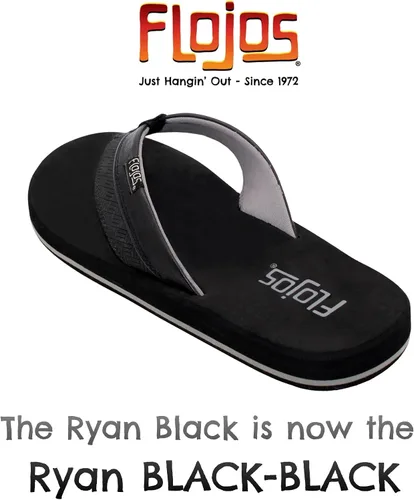 Vista 4 de Flojos Men's Ryan Sandal Negro