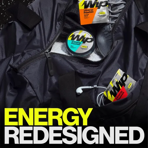 Vista 5 de Wip Bolsas energéticas, mezcla sin azúcar con 200 mg de cafeína natural, vitaminas B, minerales y L teanina para apoyo energético, preentrenamiento