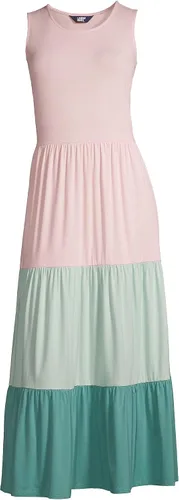Vista 2 de Lands' End Vestido largo sin mangas para mujer