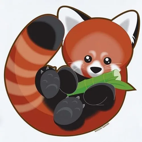 Vista 2 de CafePress Pijama de panda rojo para niños pequeños