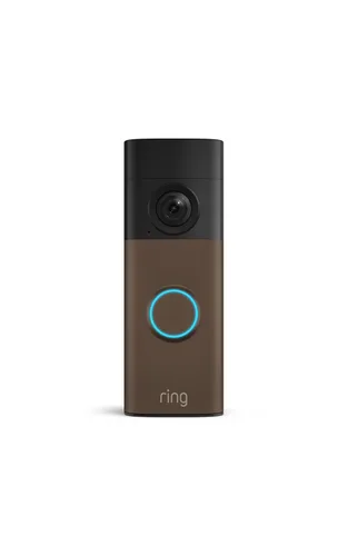 Vista 2 de Videotimbre inalámbrico 2K Ring (último modelo): Retinal 2K con video de gran angular, zoom mejorado de hasta 6x, comunicación bidireccional y Café