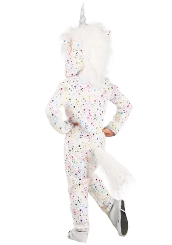 Vista 2 de Disfraz de Unicornio Mágico para Niños Pequeños Multicolor