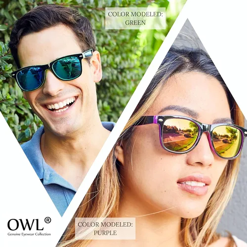 Vista 5 de Classic Retro Vintage Two -Tone Frame Smoke Lens Sunglasses Fashion Style TM