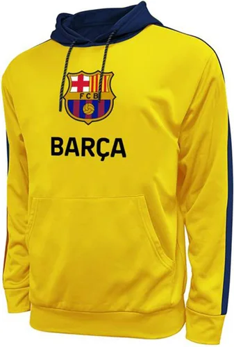 Vista 10 de Icon Sports Men’s Pullover Hoodie – Officially Licensed Soccer Athletic Casual Sweatshirt Football Fcb45ph_azul marino