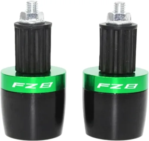 Vista 8 de Moto Handlebar End Plug Motorcycle Universal Handlebar Grips Ends Counterweight Bar Slider End Cap Plug for FA&zer FZ8 FZ 8 7/8