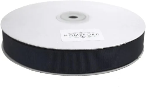 Vista 36 de Homeford Cinta de grogrén macizo, 50 yardas (1-1/2 pulgadas, oro antiguo)