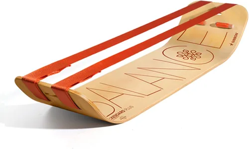 Vista 17 de GIBBON SlackBoard, Balance Board Kids & Adults, Slackline Balance Trainer Slack Board, Core Workout Equipment, Home Gym Training, Standing Desk