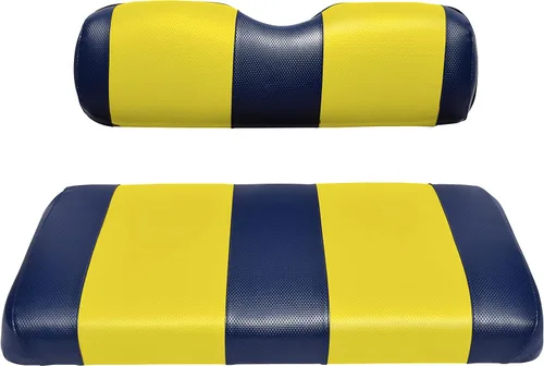 Vista 14 de Funda de repuesto para carrito de golf Club Car Precedent - Asiento de banco delantero - Vinilo marino premium - Costuras de 5 paneles - Instalación