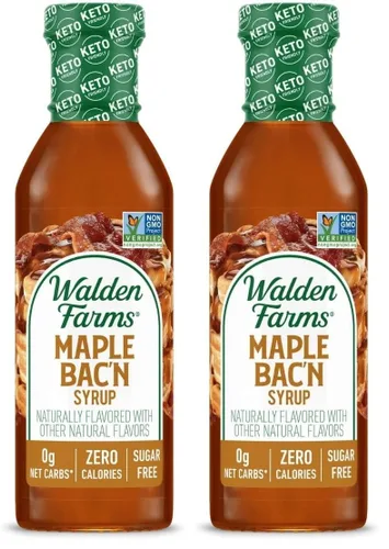 Vista 12 de Walden Farms Paquete Variado de Jarabe – Arándano y Fresa – Cero Calorías, Sin Azúcar, Bajo en Carbohidratos, Apto para Keto, Sin Gluten, Vegano