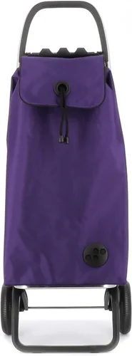 Vista 3 de Rolser I-Max MF - Carrito de compras plegable de 2 ruedas, color morado