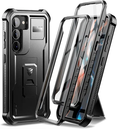 Vista 9 de Dexnor Funda de cuerpo completo para Samsung Galaxy S23 5G/6.1 pulgadas, marco frontal extra, protección de grado militar, protector de pantalla