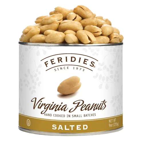 Vista 11 de FERIDIES Cacahuetes Gigantes Extra Grandes de Virginia Tostados con Miel, Lata al Vacío de 18oz, Aperitivo Gourmet 18oz (Paquete de 1)