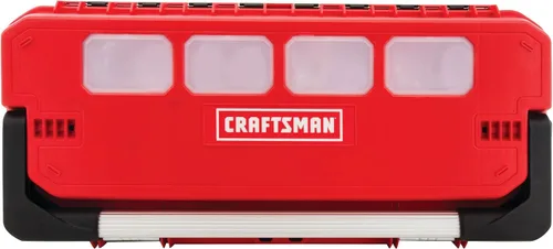 Vista 2 de CRAFTSMAN Caja de herramientas, 26 pulgadas, resistente al polvo y al agua, grande (CMST26320L)