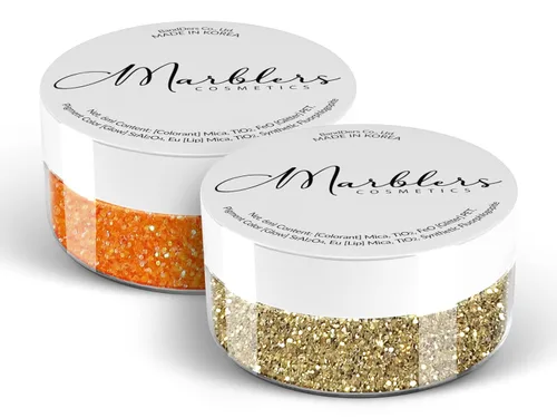 Vista 16 de MARBLERS Polvo de mica natural grueso [perla azul acero] 0.11 onzas (0.11 oz) altamente pigmentado no tóxico, vegano, libre de crueldad animal