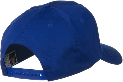 Vista 3 de Solid Cotton Twill Pro Style Cap - Royal