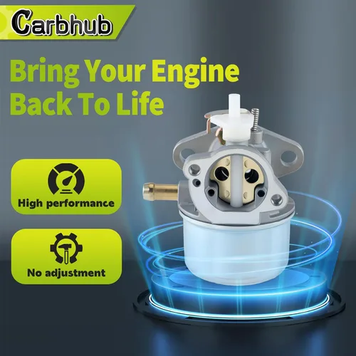 Vista 7 de Carbhub 799869 Carburador para cortacésped 792253 498170 499059 799869 Lavadora a presión para cortacésped Rotary 14112 Oregon 50-658 Carb