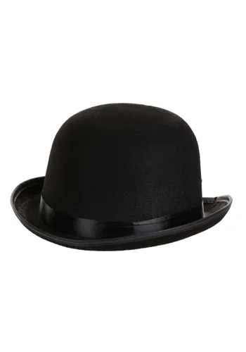 Vista 3 de Sombrero Bombín Negro para Hombre Multicolor