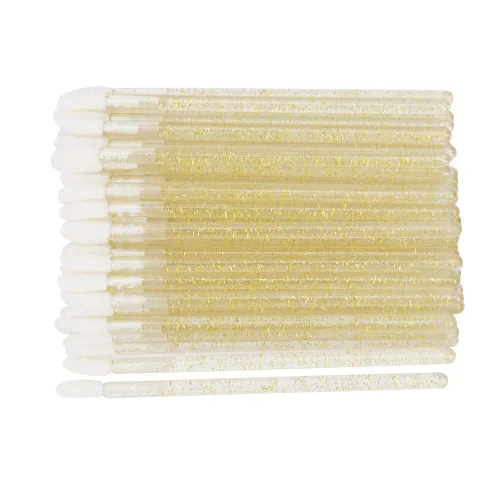 Vista 6 de Juego de 300 brochas desechables para labios (dorado)