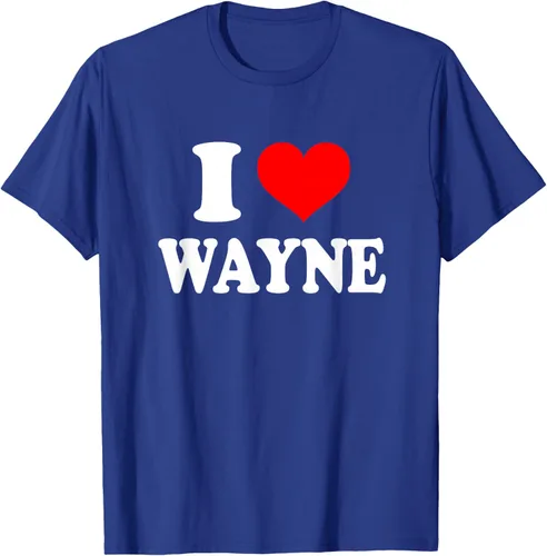 Vista 19 de Wayne - Camiseta I Heart Wayne - I Love Wayne, Negro, S