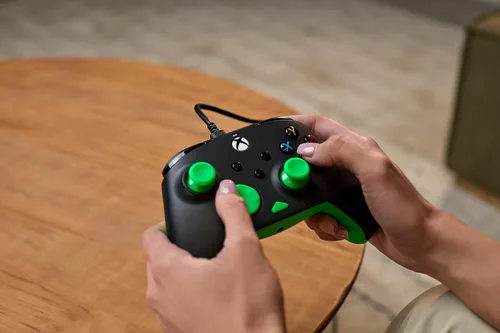Vista 5 de Turtle Beach Rematch Core Wired Gaming Controller - Licensed for Xbox Series X S, Xbox One & Windows PCs - Audio Controls, Rumble Motors & Impulse
