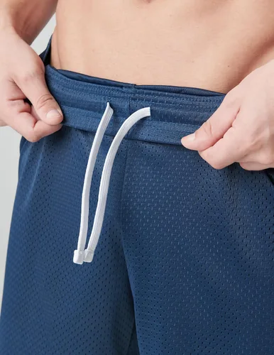 Vista 2 de Liberty Pro Paquete de 5 pantalones cortos deportivos para hombre, pantalones cortos de baloncesto de malla de 9 pulgadas para hombre, pantalones