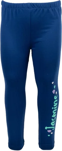 Vista 5 de Disney Frozen Princess - Conjunto de camiseta y leggings para niñas pequeñas y grandes, diseño floral de Moana