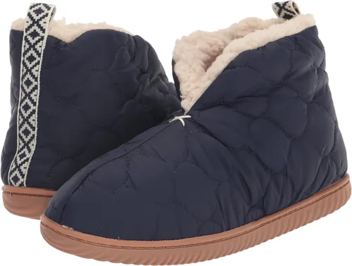 Vista 6 de Dearfoams Pantuflas tipo botín de calentamiento para interiores y exteriores para mujer