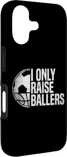 Vista 3 de I Only Raise Ballers Funny Soccer Basketball Parent Case for iPhone 17