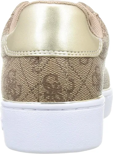 Vista 3 de GUESS Beckie Womens BeigeBrown Sneakers-UK