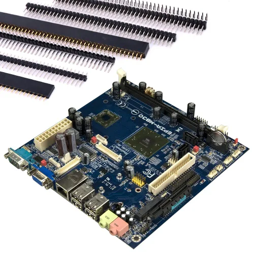 Vista 6 de Glarks Kit surtido de conectores de clavijas macho y hembra de 0.094 pulgadas, 100 protectores apilables y 12 cabezales de placa PCB separables