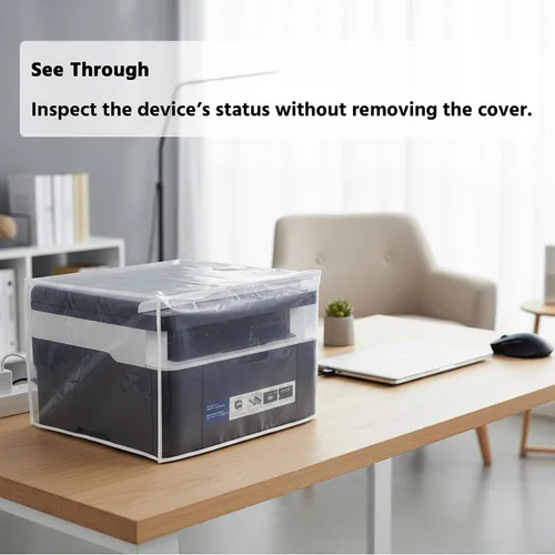 Vista 5 de Funda protectora transparente para impresora compatible con EPSON