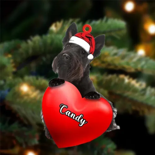 Vista 116 de Adornos de Navidad personalizados para perros, nombre personalizado, adorno de Malamute de Alaska, adornos acrílicos, regalos de Navidad, amantes