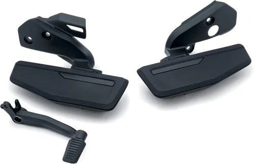 Vista 4 de Kuryakyn 6752 Componente de control de pie de motocicleta: Kit Omni Driver Floorboard para motocicletas Honda Gold Wing 2018-20 con transmisión