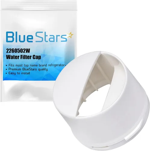 Vista 11 de BlueStars Reemplazo de la tapa del filtro de agua para refrigerador 2260518B 2260502B, compatible con filtros Whirlpool y Kenmore, sustituye a