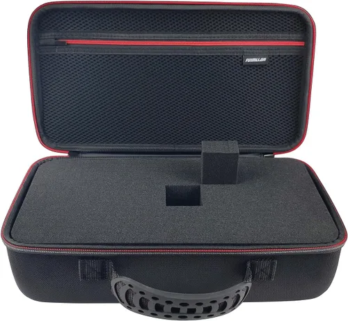 Vista 8 de Estuche de almacenamiento duro con inserto de espuma personalizable - Estuche protector de EVA para cámaras, consolas de juegos, instrumentos