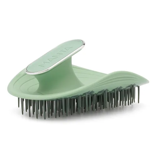 Vista 10 de Manta Cepillo de pelo original antiroturas – Cepillo desenredante suave para cabello húmedo y seco, cepillo flexible para todo tipo, cuidado