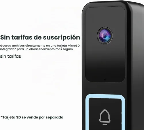 Vista 9 de Feit Electric Cámara de timbre inteligente, video HD 2K con cable, visión nocturna, detección de movimiento, audio bidireccional, compatible