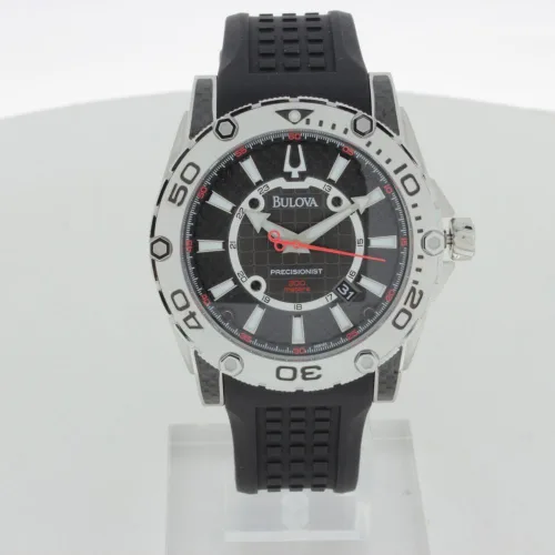 Vista 4 de Bulova 96B155 - Reloj para hombre color negro