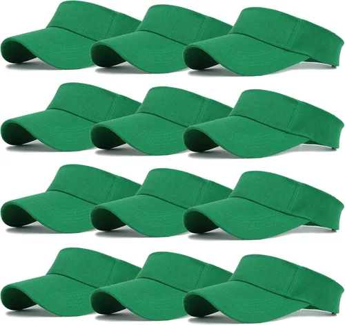 Vista 20 de Ultrafun Paquete de 12 sombreros con visera solar para mujeres y hombres