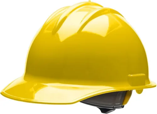 Vista 6 de Bullard Casco de seguridad estilo gorra S30 de 3 costillas con suspensión de trinquete de 6 puntos y almohadilla de algodón para cejas