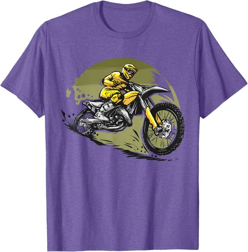 Vista 11 de Camiseta de motocross Supermotard Enduro, Negro, S