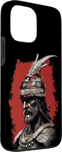 Vista 3 de Funda para iPhone 13 Pro Max Skanderbeg Albanan National Hero Eagle Kosovo Albaner