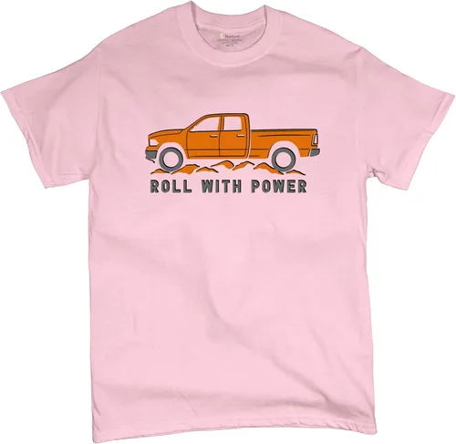 Vista 44 de Tee Hunt Camisetas gráficas y camisetas sin mangas para hombre Roll with Power Pickup Truck