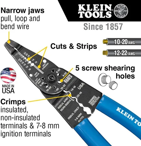 Vista 2 de Klein Tools - Herramienta multiusos 1010 de punta larga