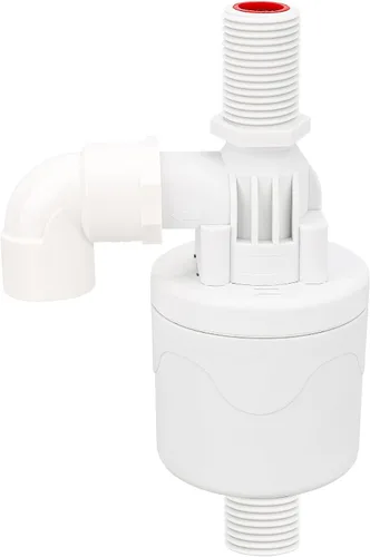 Vista 24 de Baomain Válvula automática de control de nivel de agua, rosca macho de 1/1 pulgada, válvula de flotador de cierre automático, acero inoxidable 304