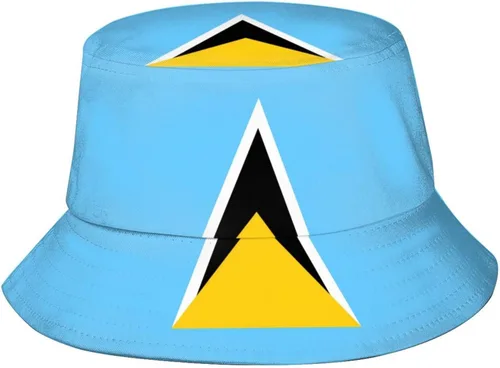 Vista 17 de Sombrero de pescador con bandera de moda, sombrero de pescador, sombreros de pescador con bandera linda para mujeres y hombres