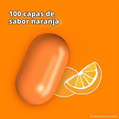 Vista 3 de Tic Tac Menta naranja, paquete de 4 unidades, tamaño de viaje, 200 piezas