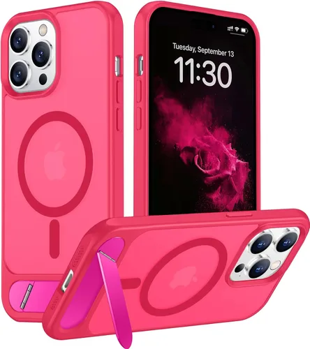 Vista 276 de Funda para iPhone 11 con compatibilidad magnética, [Soporte invisible incorporado][Compatible con MagSafe]