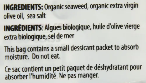 Vista 5 de SeaSnax Paquetes Grab and Go de algas tostadas, 0.18 onzas (paquete de 12)